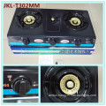 teflon coated 3 burner gas cooker stove